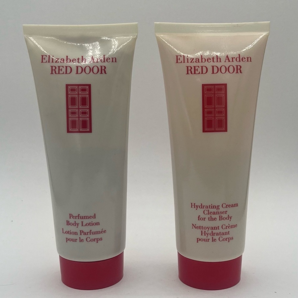 Elizabeth Arden Red‎ Door Hydrating Cream Cleanser and Perfumed Body Lotion NEW